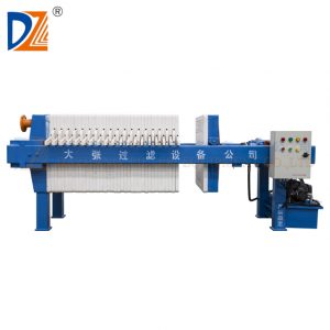 Máy ép bùn khung bản bán tự động model 450 mới