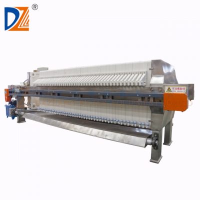 Cấu tạo của máy ép bùn khung bản Model 1000