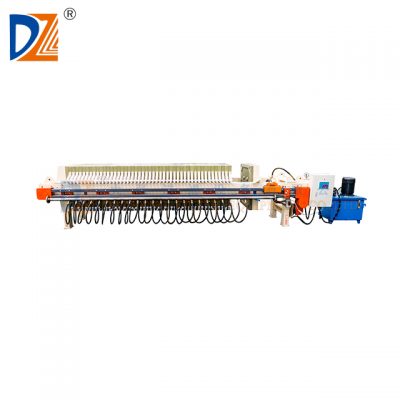 Nguyên lý hoạt động của Máy ép bùn khung bản màng model 870