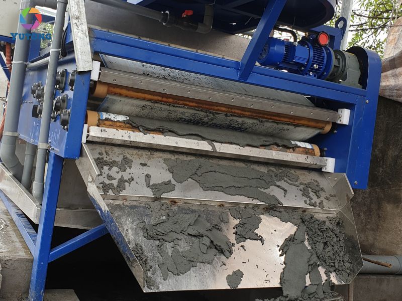 Cách vận hành máy ép bùn băng tải