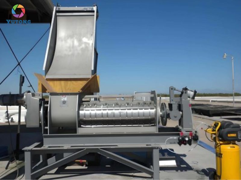 Lắp ráp và kiểm tra lại máy ép bùn trục vít